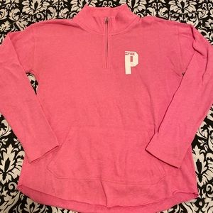 VS PINK quarter zip